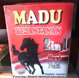 Jual Madu Kejantanan Merah Putih 10x Lebih Dahsyat tersedia di Surabaya