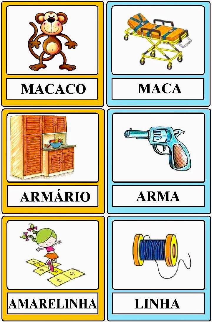 Palavra dentro de Palavra Atividade para educação infantil Ver e Fazer Palavra dentro de Palavra Atividade para educação infantil Ver e Fazer