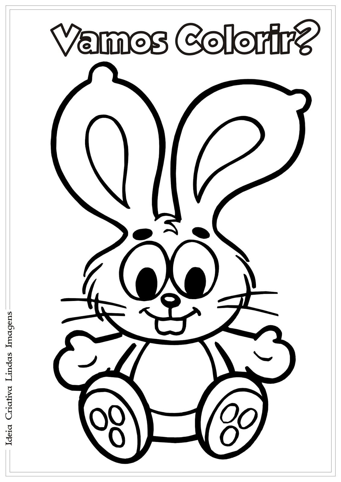 Desenho Coelho da Mônica Sansão para colorir Turma da Mônica Desenho Coelho da Mônica Sansão para colorir Turma da Mônica