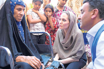 Angelina Jolie lawat kem pelarian Syria di Iraq