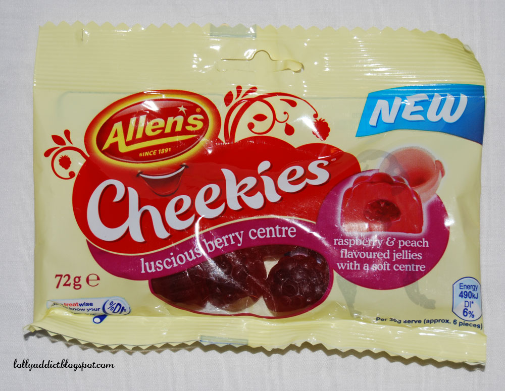 Lolly Addict Australian Confectionery Reviews Allen's Cheekies Zesty