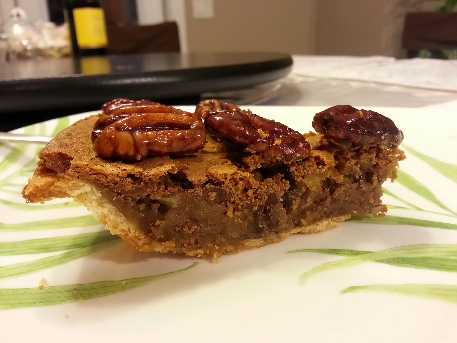 Uncasual Pâtisserie Southern Pecan Pie with Glazed Pecans