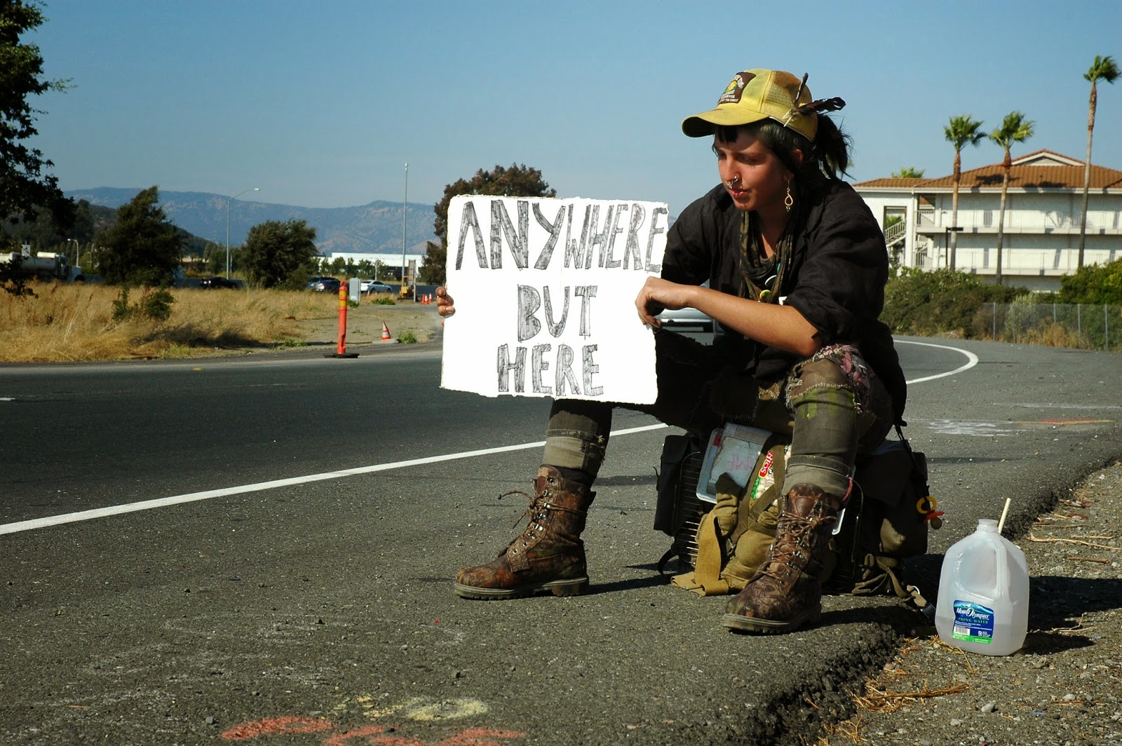 Yorkshire Pudding: Hitchhiking