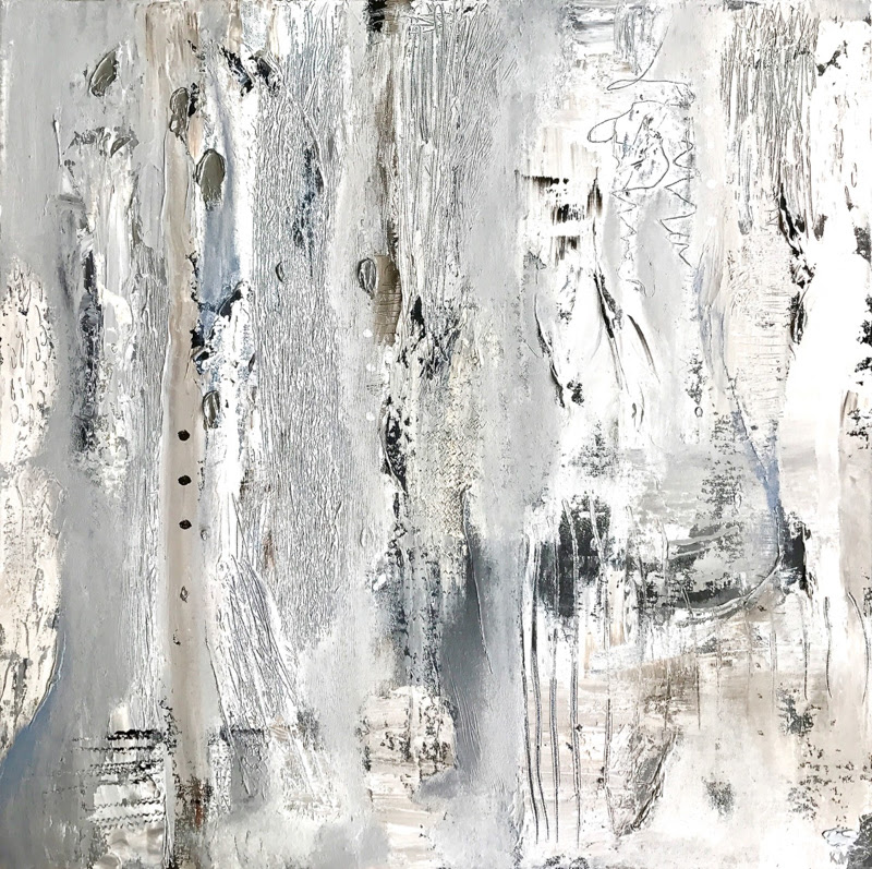 Calm a series of Abstract Paintings by Karin Cutler from Sydney.