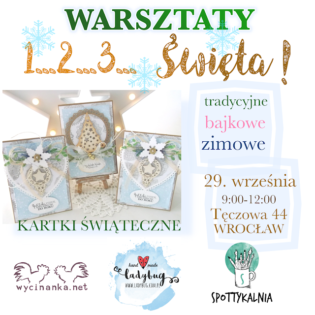 1...2...3... Święta! - warsztaty z kartek świątecznych