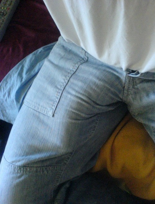 Bulge In Jeans Cock 4