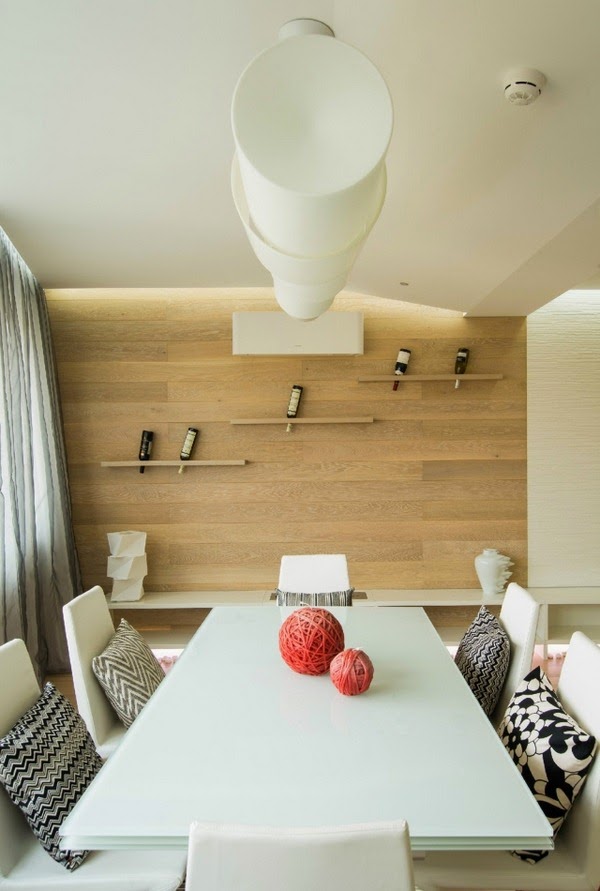 26 living ideas in white sense of distance in the apartment