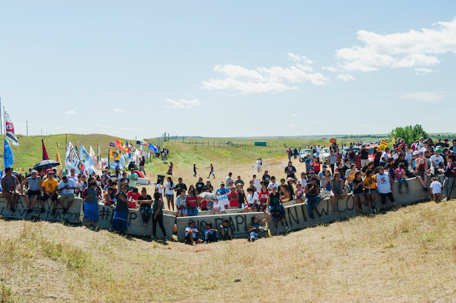 Resultado de imagen para resistencia de pueblos contra oleoducto Dakota Access