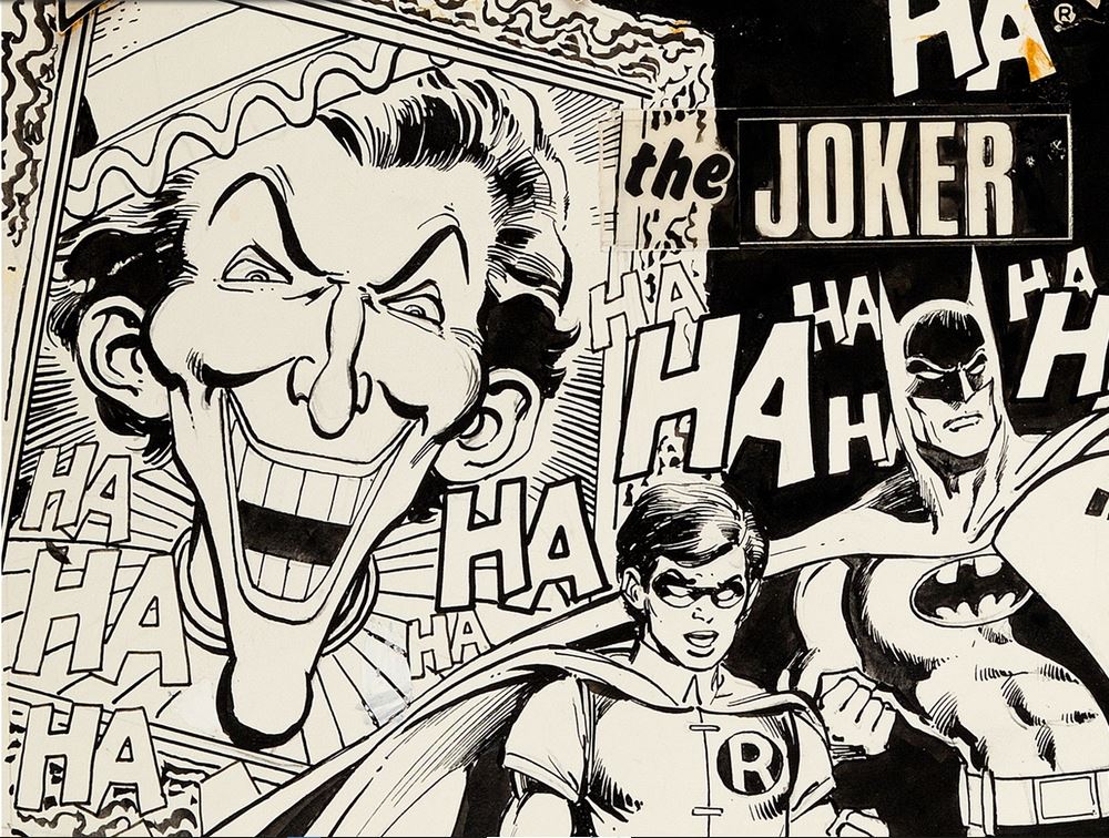 Comic art: Neal Adams and Dick Giordano 
