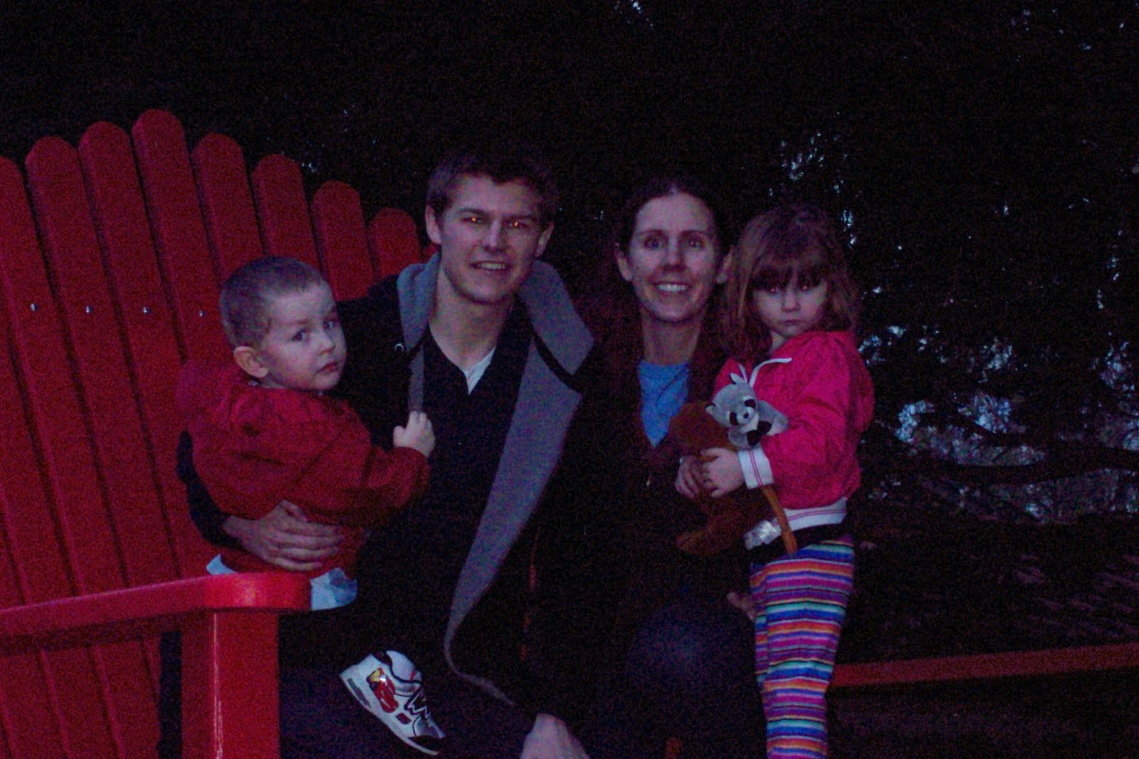 The Withers' The big red chair