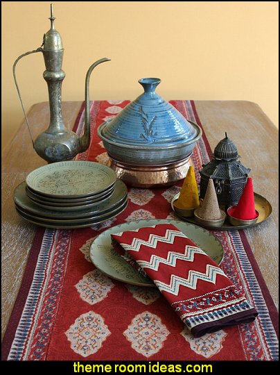 Red Orange Moroccan Chevron Print Party Napkin Moroccan decorating ideas - Moroccan decor - Moroccan furniture - decorating Moroccan style - Moroccan themed bedroom decorating ideas - Exotic theme decorating - Sultans Palace - harem style bedrooms Arabian nights Moroccan bedroom furniture - moroccan wall decoration ideas Red Orange Moroccan Chevron Print Party Napkin
