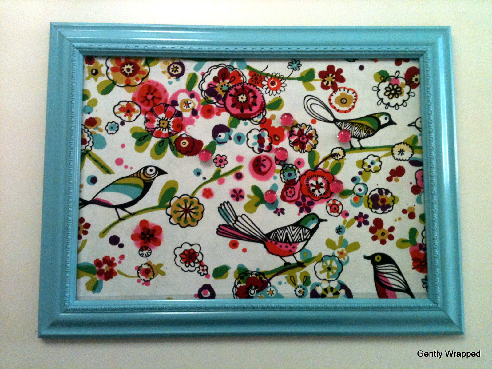 Gently Wrapped and Pin Boards