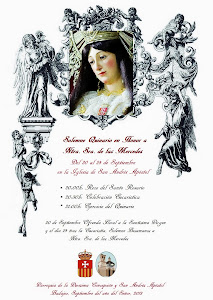 Cartel Oficial Quinario Nuestra Señora de las Mercedes