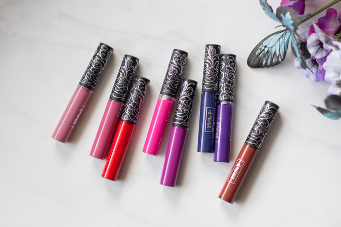 Kat Von D Everlasting Mini Liquid Lipstick Set review with Swatches