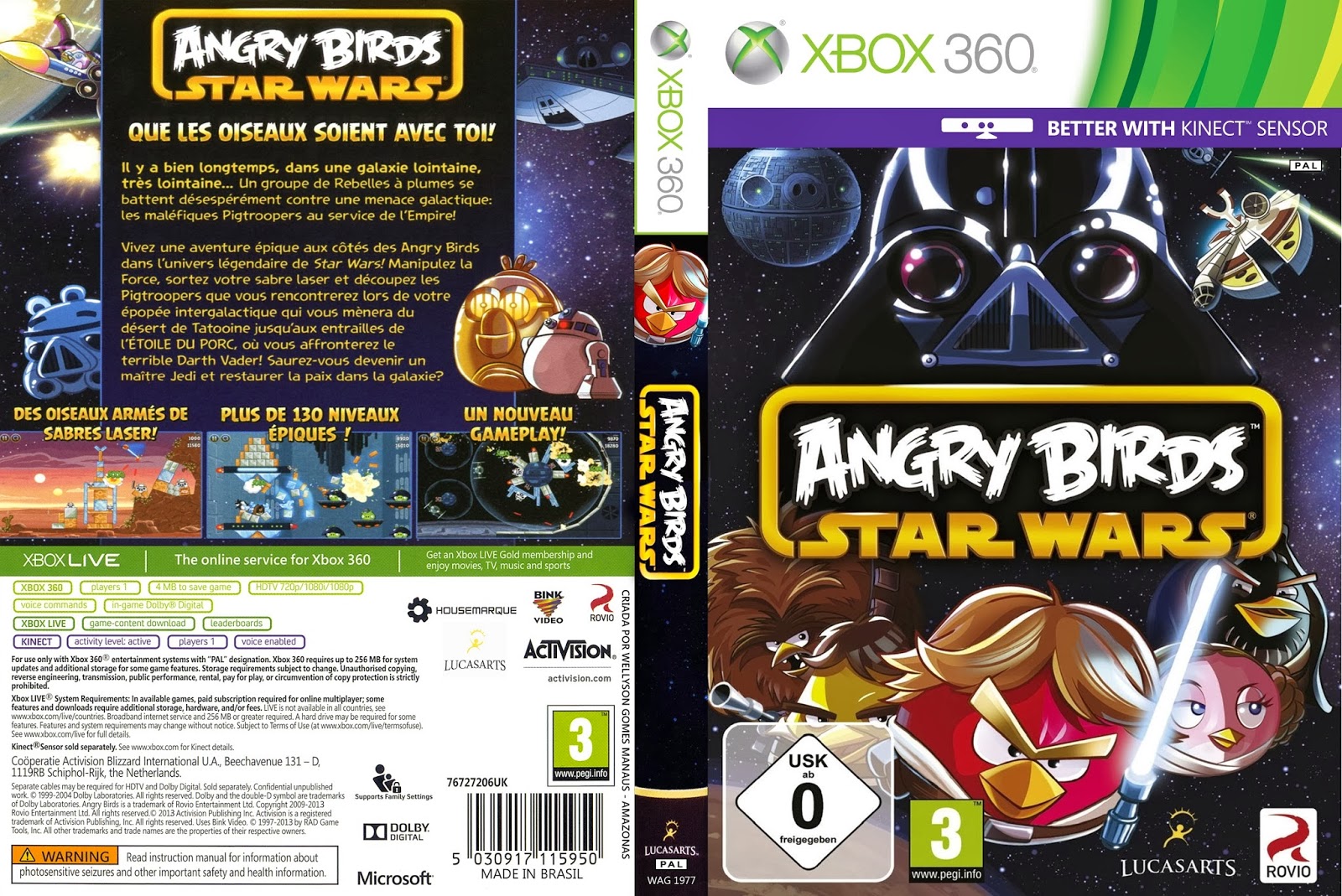 Ultra Capas: Angry Birds Star Wars - Xbox 360