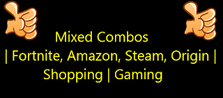  Mixed Combos | Fortnite, Amazon, Steam, Origin | Shopping | Gaming