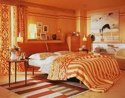 Dormitorios color naranja Habitaciones color naranja
