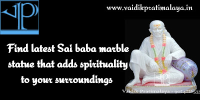 Sai Baba Marble Murti -Vaidik Pratimalaya