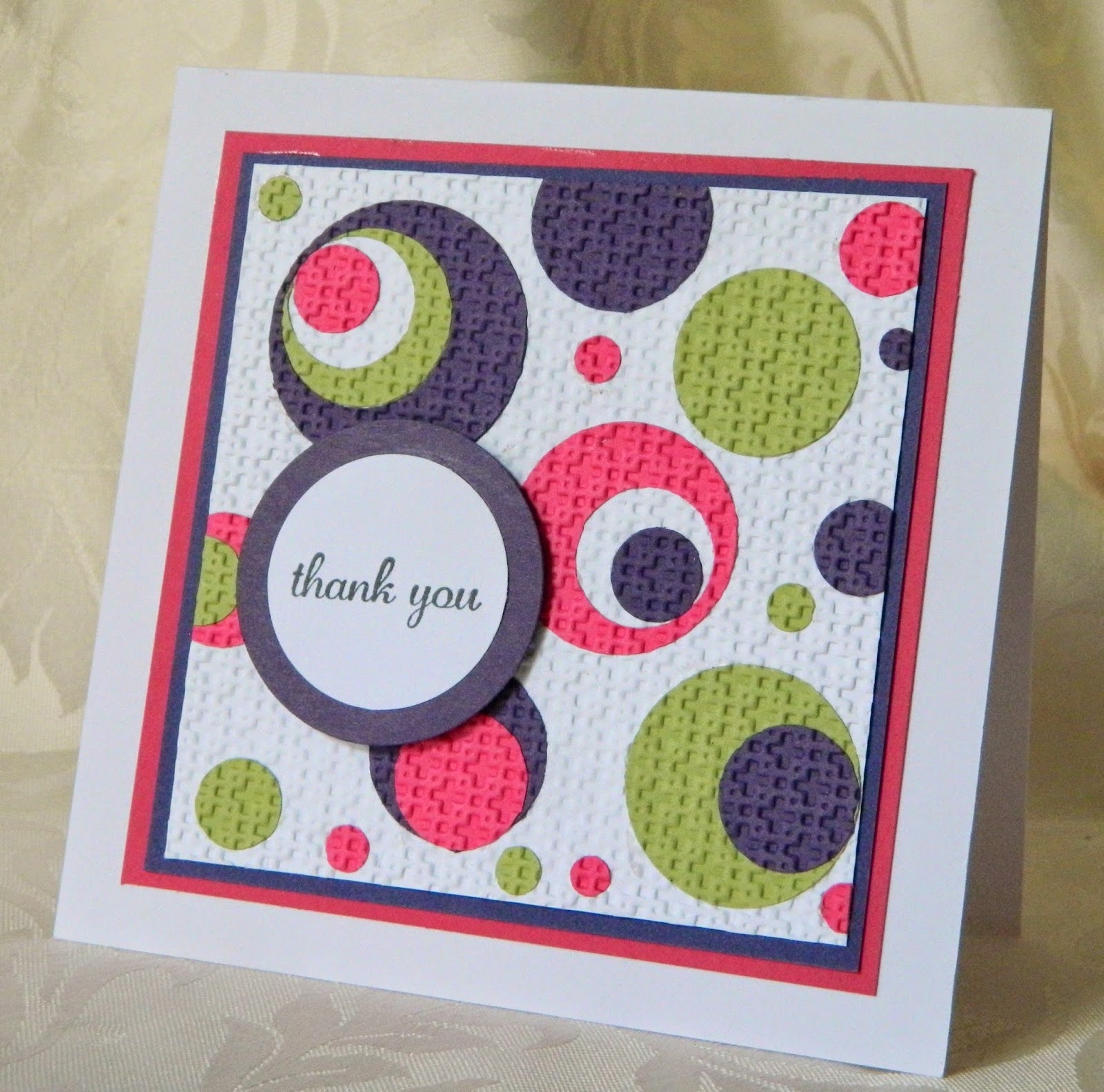 Kimber Kreations stampin up circle punches