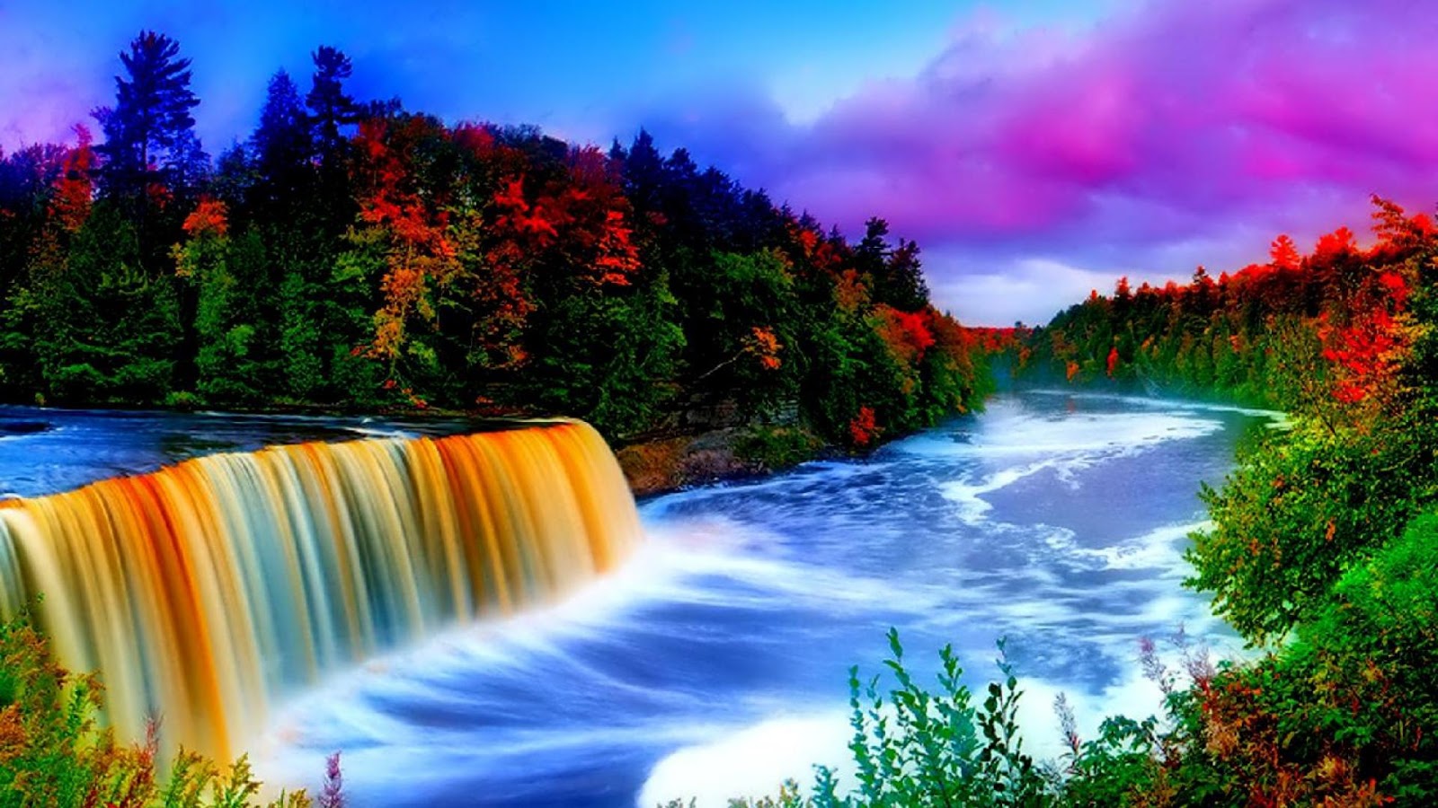 Tuyển tập thác nước hùng vĩ kỳ bí cho điện thoại cực đẹp  Waterfall  Waterfall wallpaper Beautiful waterfalls