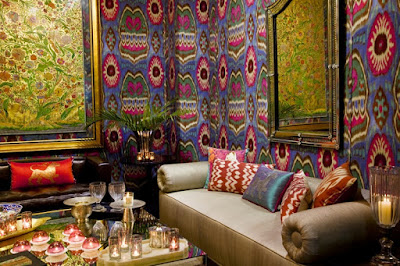 @InstaMag - Luxury brand Good Earth has associated with Asian Paints to introduce a new vertical of luxury wall coverings called Silk Route. good-earth-introduces-its-wallpaper-vertical