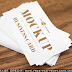 White Business Card Mockup PSD - Mockup Free Download