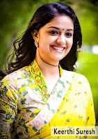 actress hot photos keerthi, yellow saree photo keerthy suresh with heart touching smile