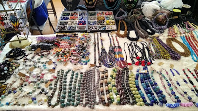 Beads Abuzz Bazaar Plaza Merdeka Oct 2017 Necklaces and handmade beads