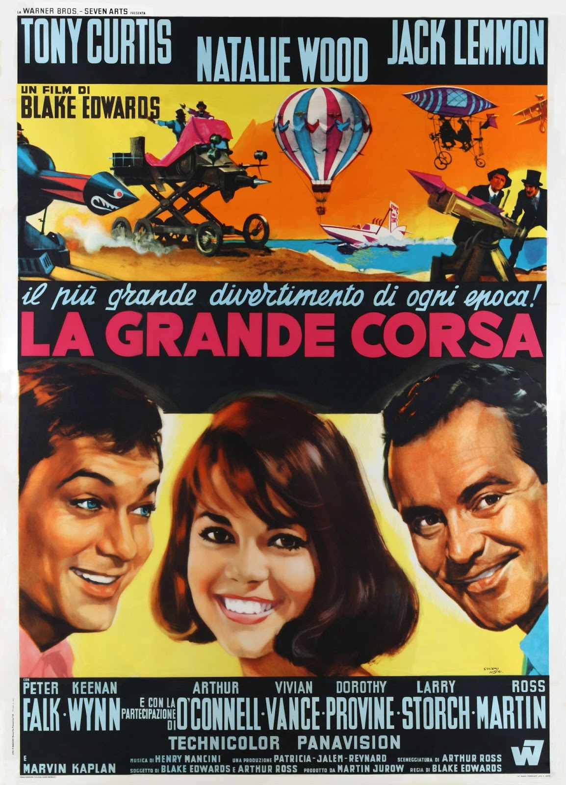 Affiches Photos d'exploitation Bandes annonces La grande course autour du monde (1964 Affiches Photos d'exploitation Bandes annonces La grande course autour du monde (1964