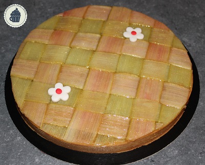 La TARTE A LA RHUBARBE de Philippe Conticini