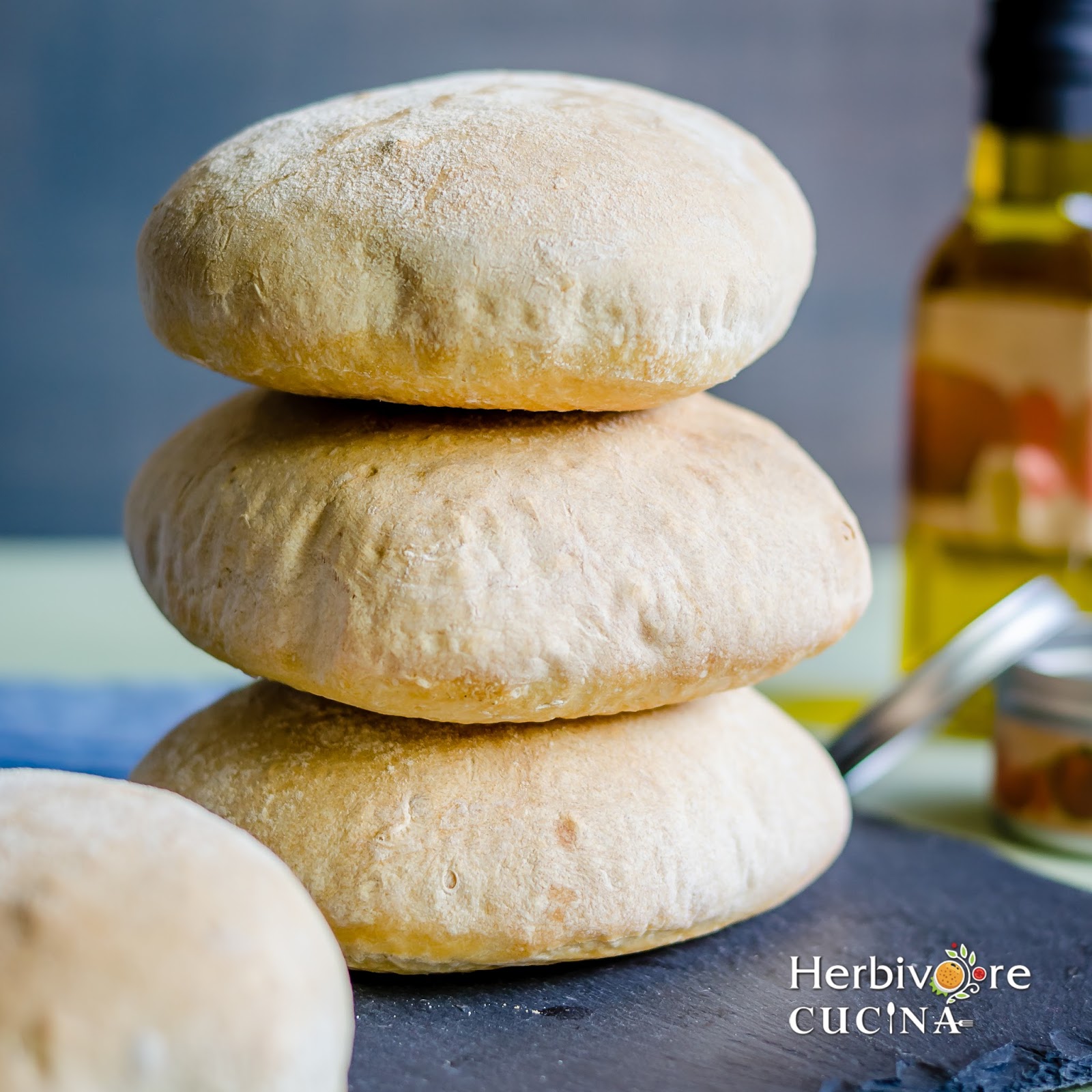 Herbivore Cucina Ciabatta Sandwich Rolls for BreadBakers