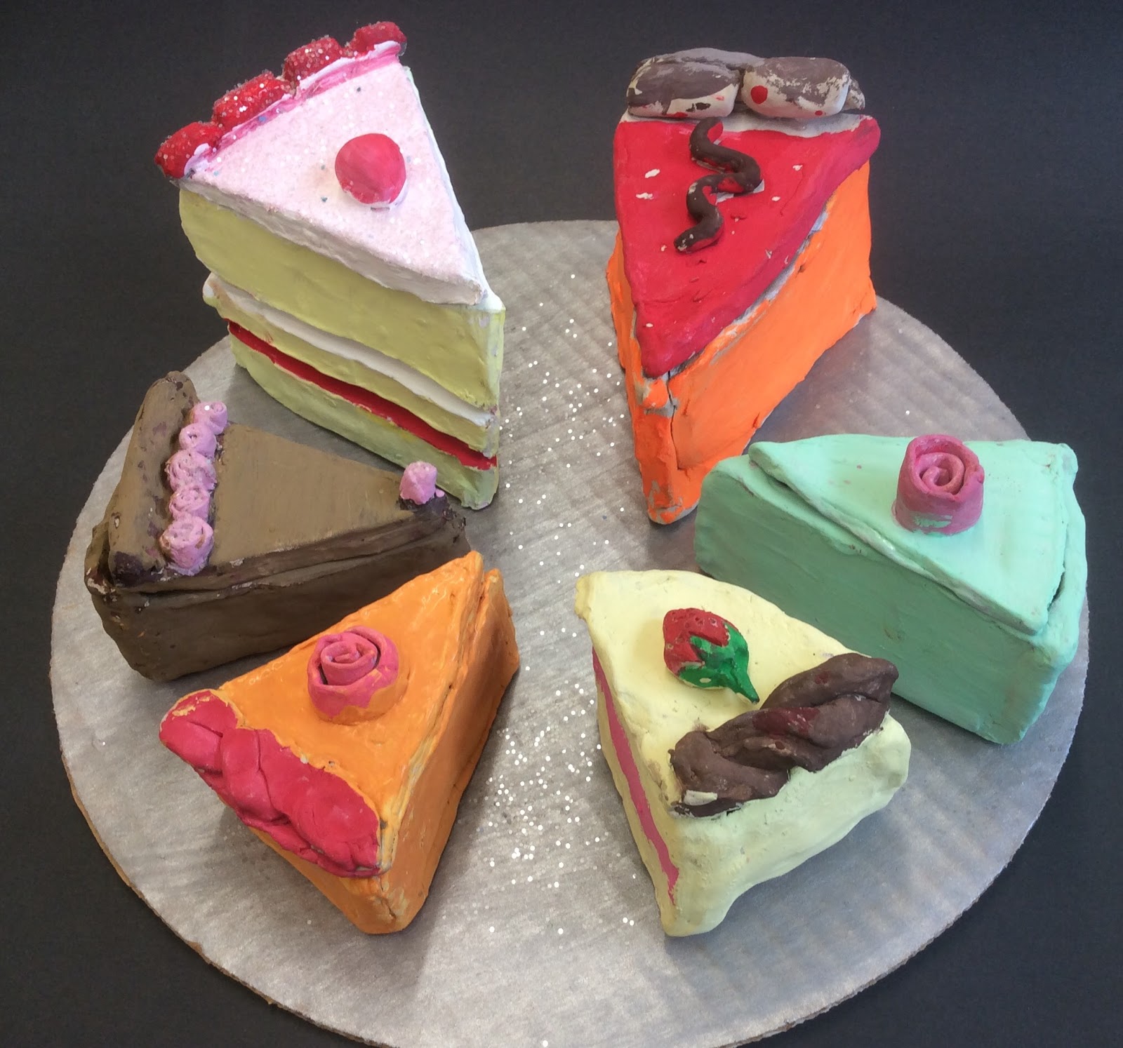 Art with Mrs. Elliott Clay Dessert Containers