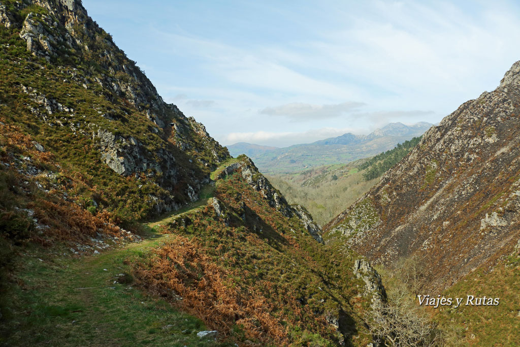 Paisaje de la Ruta del Chorrón, Asturias