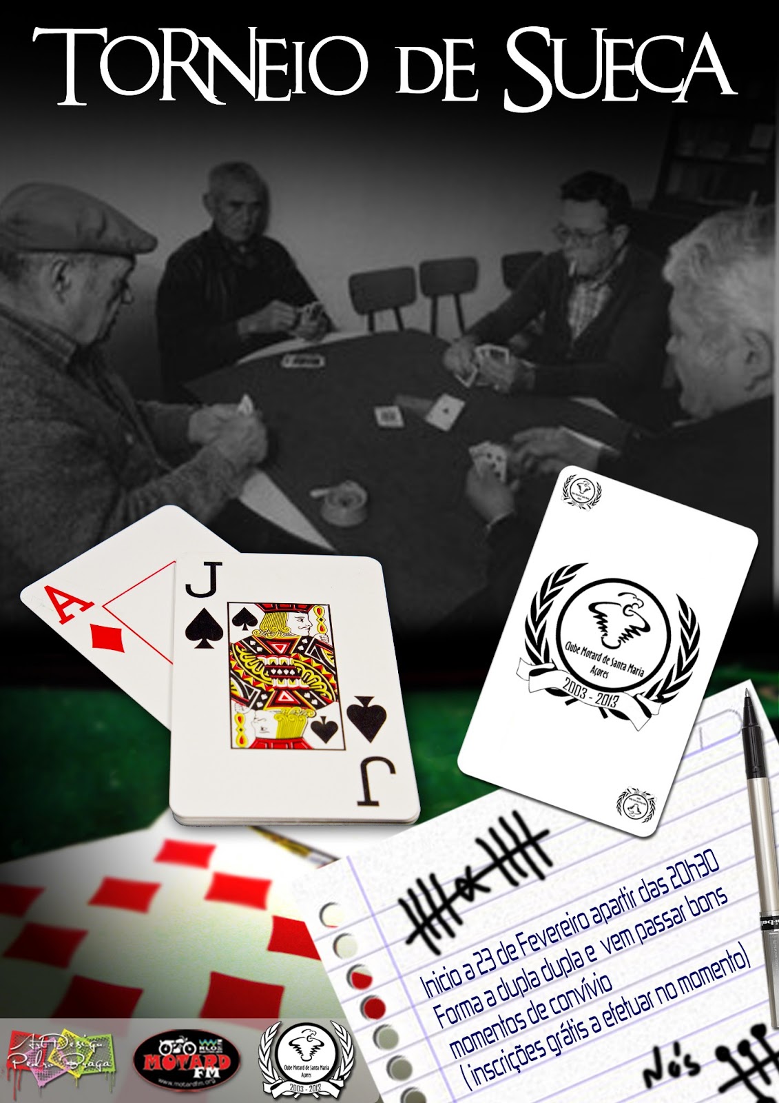 Clube Motard de Santa Maria II TORNEIO DE SUECA CMSM