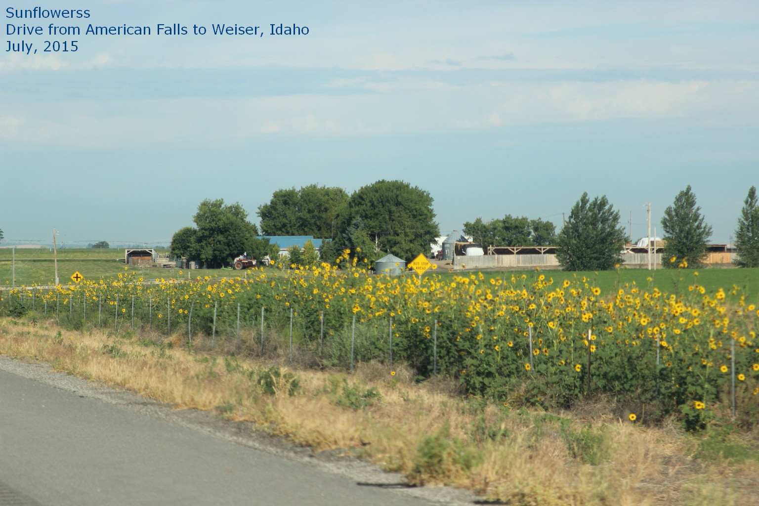RV travels with Rich and Judy Monroe RV Park, Weiser, ID; July 1314, 2015