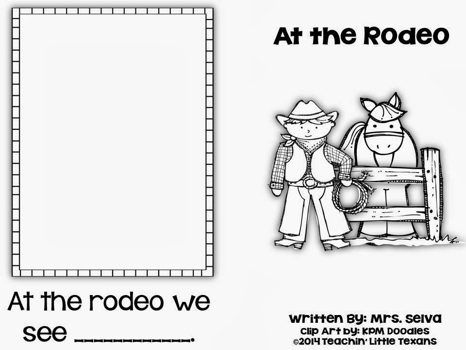 Teachin' Little Texans: Rodeo big book and Emergent Reader
