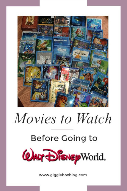 Walt Disney World vacation, Disney movies, movies to prepare for Walt Disney World,