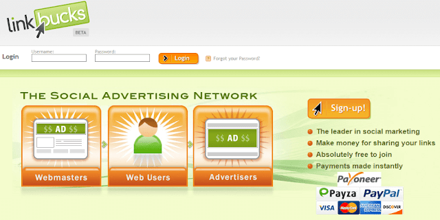 Linkbucks Linkbucks url link shortner