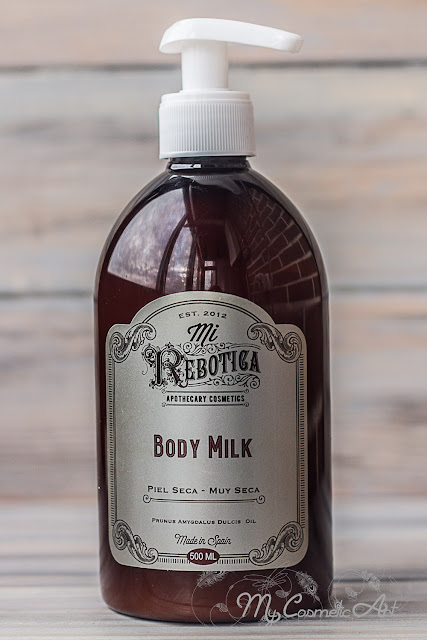 Body Milk para piel seca de Mi Rebotica. 