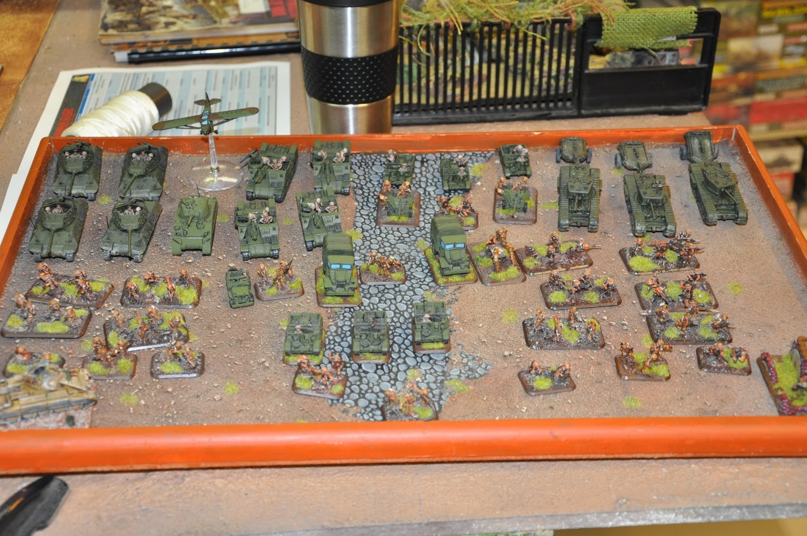 Covering Fire! Battle Cry at Perkins Hobby House