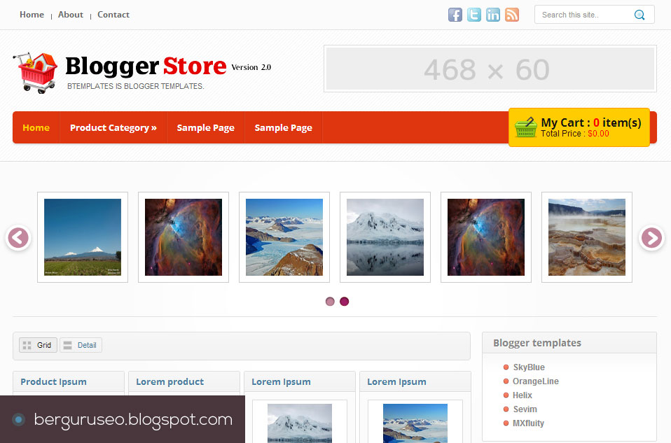 Store blogs