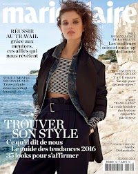 Giedre Dukauskaite @ Marie Claire, France, February 2016