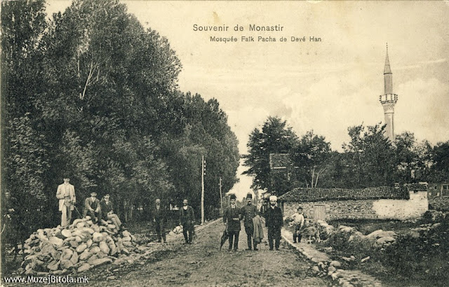 Џамијата на Фаик паша во Девеани. Издавач Moustafa Fevzi, Битола 1911 година