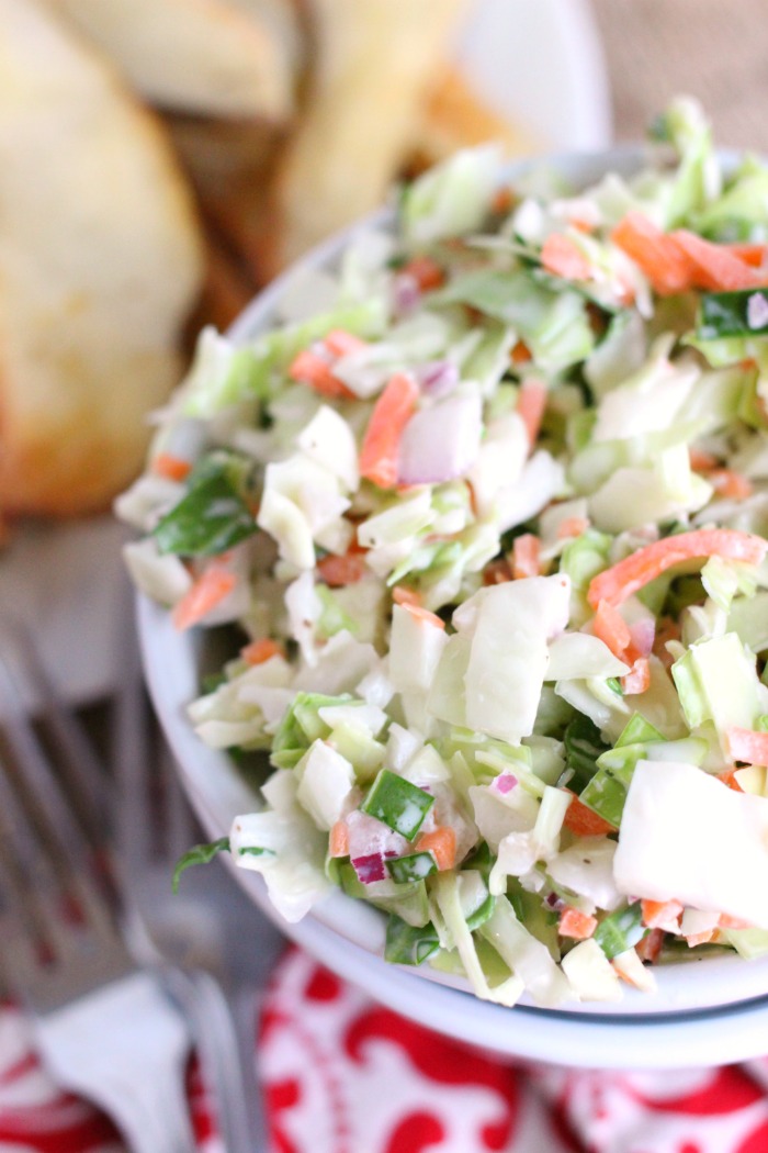 Mama Loves Food! Malt Vinegar Coleslaw Recipe