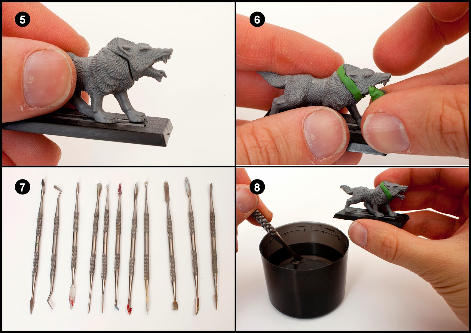 Tutorial How to use Green Stuff Tale of Painters