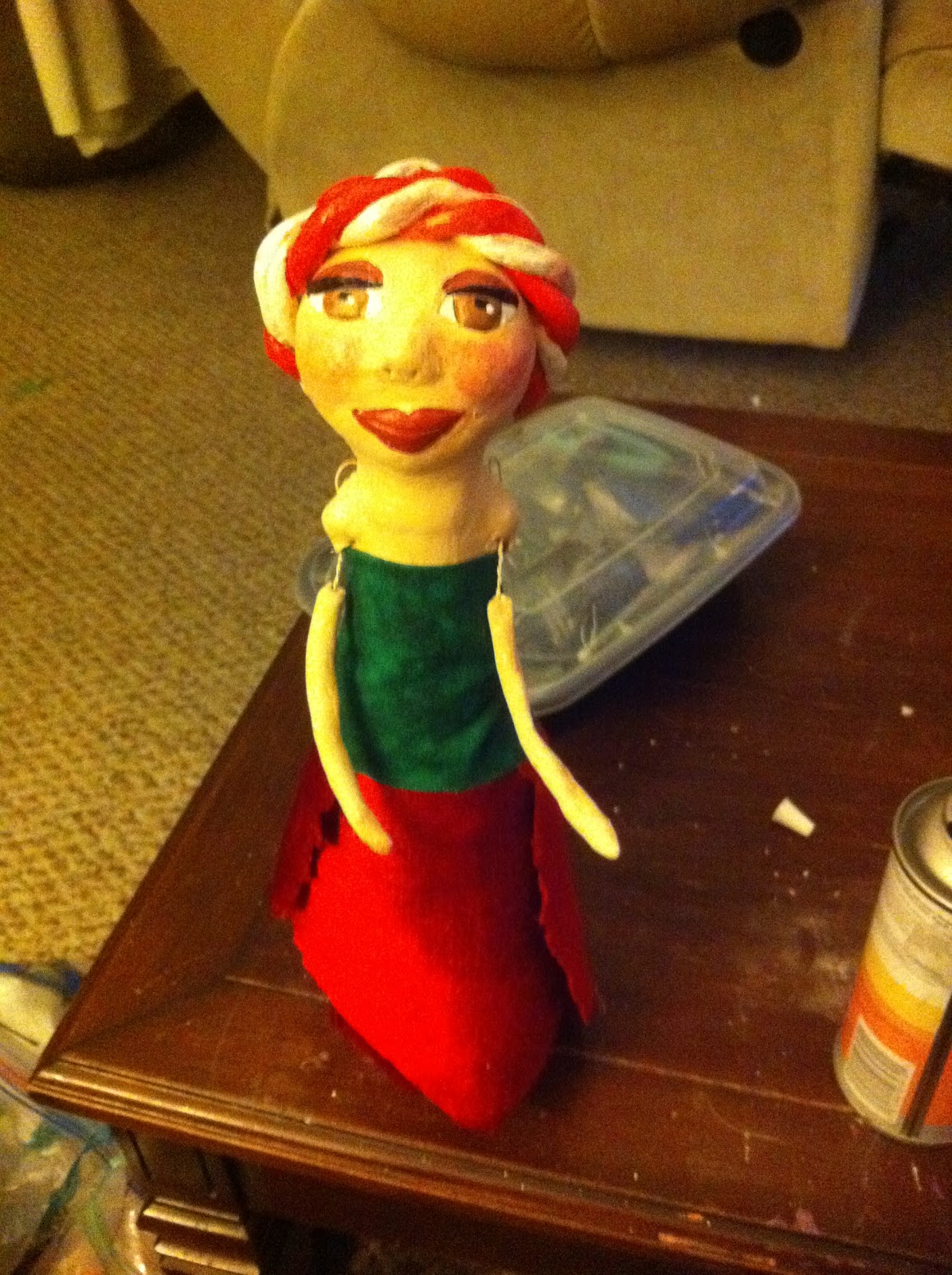 MarissArt Dolls, Etc. Dressing Your Beer Bottle Doll