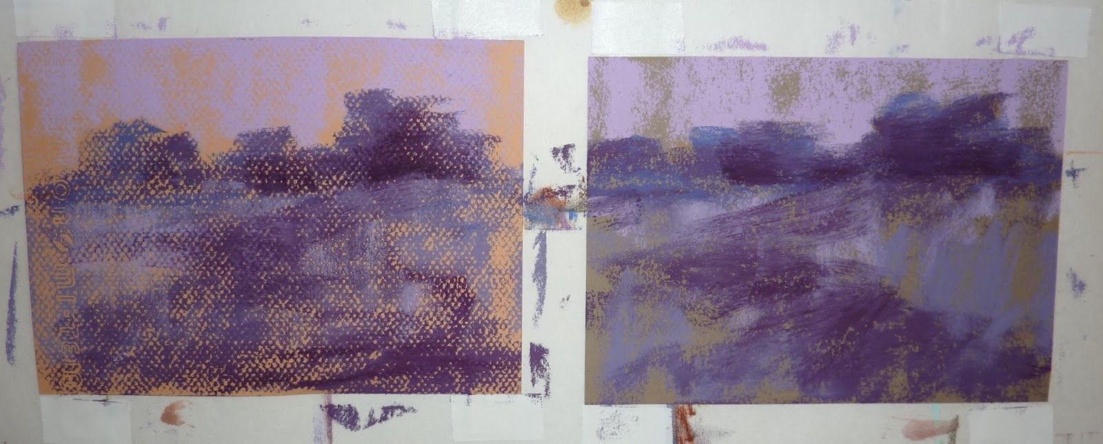 Painting My World Bumpy or Smooth? A Side by Side Demo on Canson