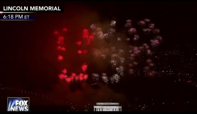  Fireworks Ceremony At Donald Trump's Inauguration Spells 'USR' - United States Republic or United States Russia? Fireworks%2BCeremony%2BAt%2BDonal%2BTrump%2BInauguration%2BSpells%2B%2527USR%2527