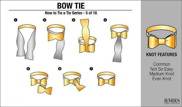 Cara Mengikat Dasi Kupu Kupu Atau Bow Tie Dengan Mudah