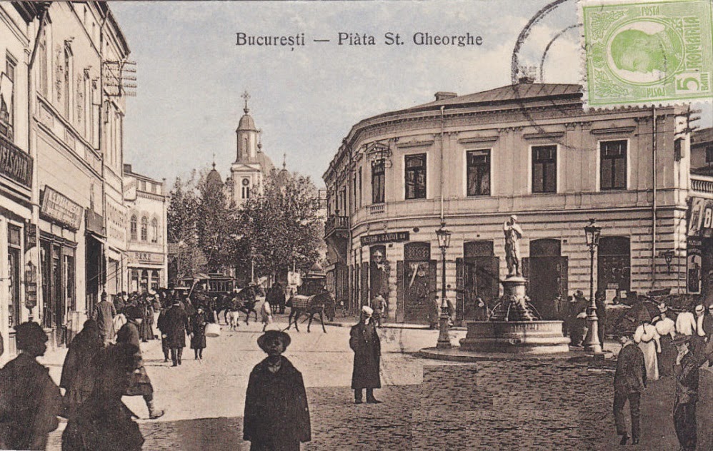 Turist în București Piata Sf.